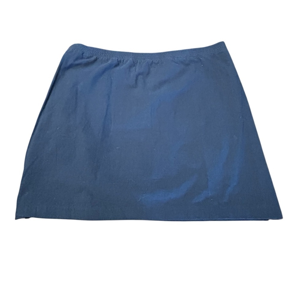 Skort Vintage Cathy Daniel’s Classic Pull On Navy SZ XL Athletic Tennis Golf - Picture 3 of 15